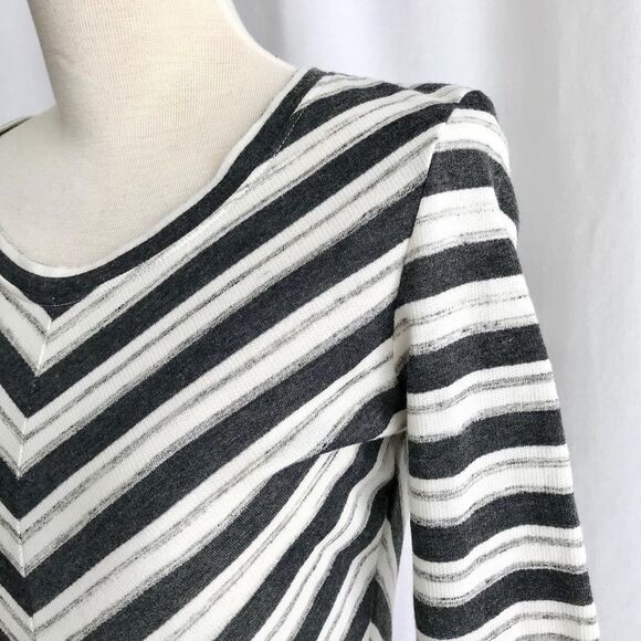 Anthropologie Puella New Chevron skater Dress XS - Picture 4 of 12